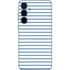 Blue and White Stripes Galaxy A55 5G Skin